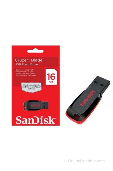 SanDisk Cruzer Blade 16GB USB Pen Drive