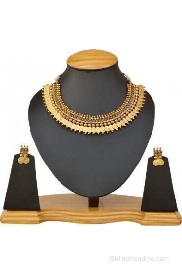 Ethnic Jewels Stunning Kundan Alloy Jewel Set