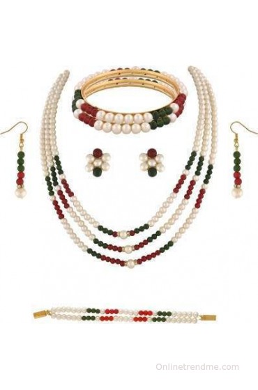 Classique Designer Jewellery Alloy Jewel Set