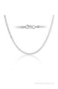 Swank Silver Elegant Medium Thick Sterling Silver Chain