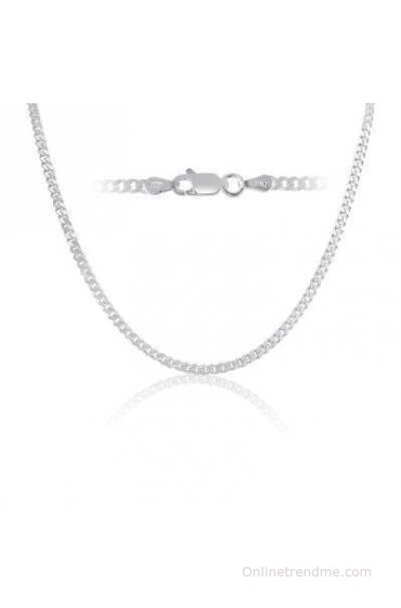 Swank Silver Elegant Medium Thick Sterling Silver Chain