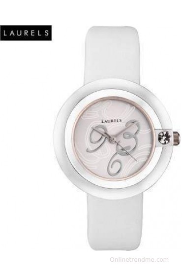 Laurels LL-Pr-White Princess Analog Watch - For Women