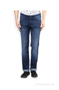 Wrangler Blue Regular Fit Jeans