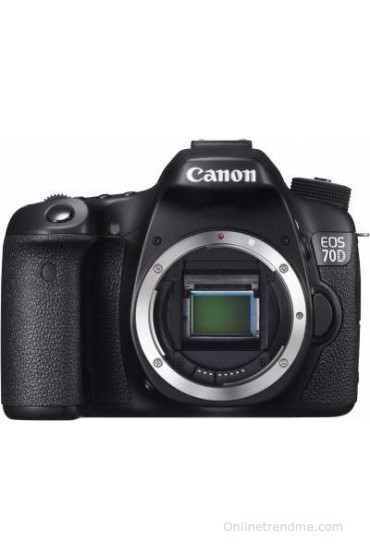 Canon EOS 70D (Body only) DSLR Camera(Black)