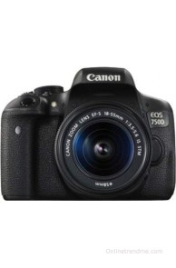 Canon EOS 750D Kit (EF-S 18 - 55 mm IS STM) DSLR Camera(Black)