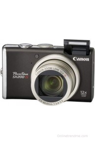 Canon Powershot SX200 Advanced Point & Shoot Camera(Black)