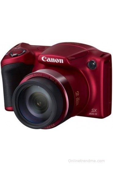 Canon PowerShot SX400 IS Point & Shoot Camera(Red)