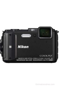 Nikon Coolpix AW130 Point & Shoot Camera(Black)