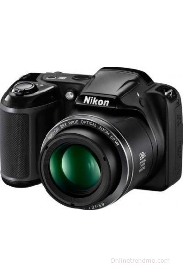 Nikon Coolpix L340 Point & Shoot Camera(Black)