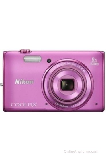 Nikon Coolpix S5300 Point & Shoot Camera(Pink)