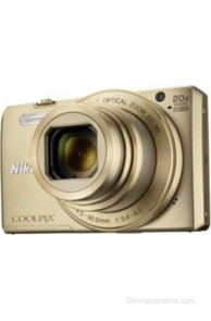 Nikon Coolpix S7000 Point & Shoot Camera(Golden)