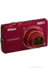 Nikon S6200 Point & Shoot Camera(Red)