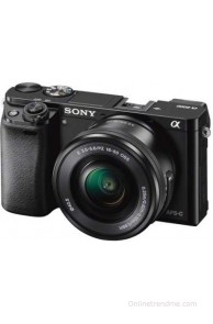 Sony ILCE-6000L with SELP1650 Lens Mirrorless Camera(Black)