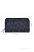 Hawai Black And Blue Casual Wallet For Women