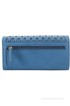 Caprese Women Blue Wallet(10 Card Slots)