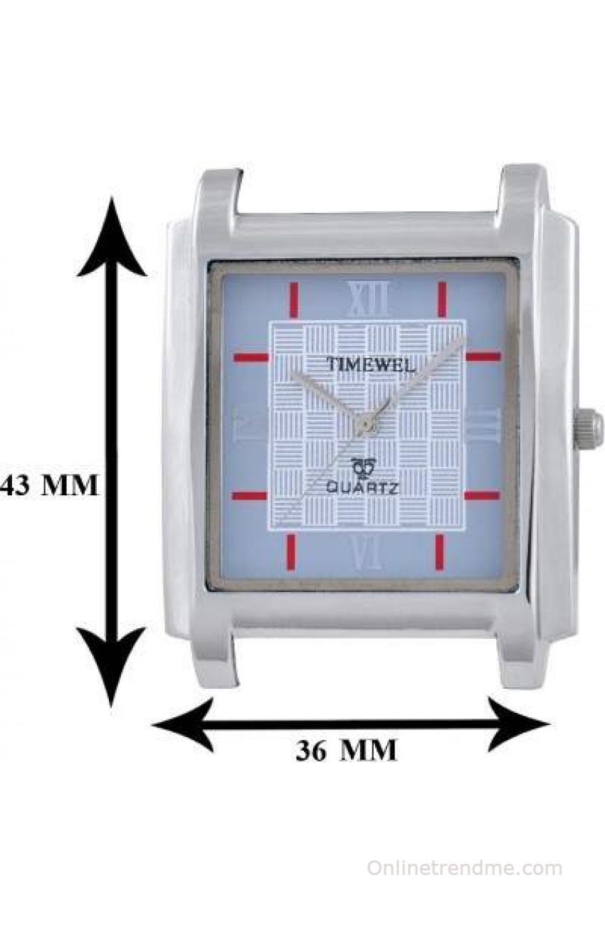 Rectangular Analog Timewel 1100 N1886 RGBR Wrist Watch, For Personal Use at  Rs 1650 in Hyderabad